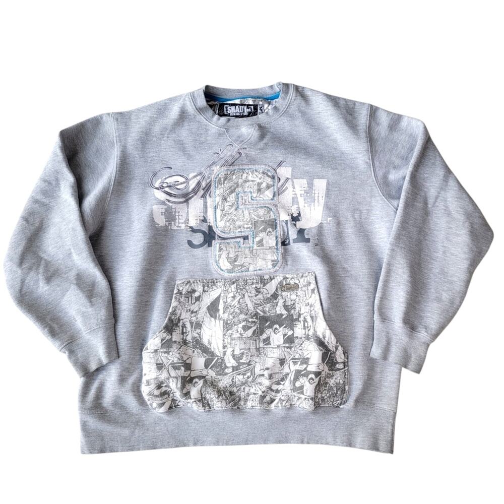 VTG Y2K Eminem Shady LTD Hip Hop Graphic Crewneck Sweatshirt 2XL